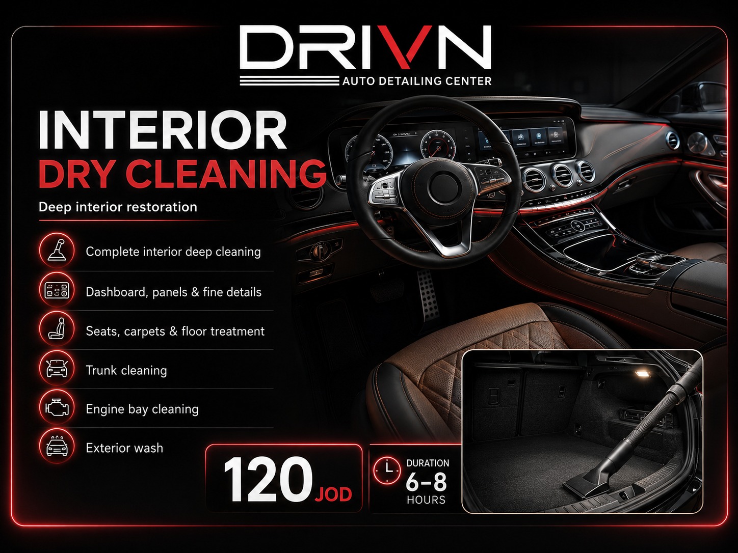 Interior Dry Cleaning